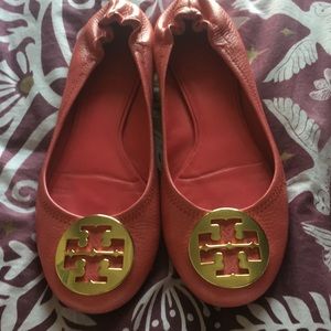 Beautiful pink Tory Burch flats